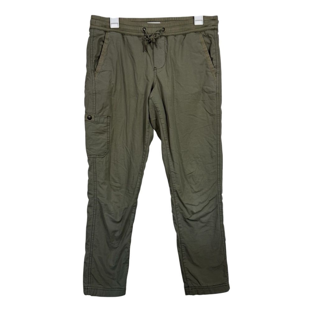 L.L. Bean Olive Green Straight Leg Thermal Lined Outdoor Athletic Pants